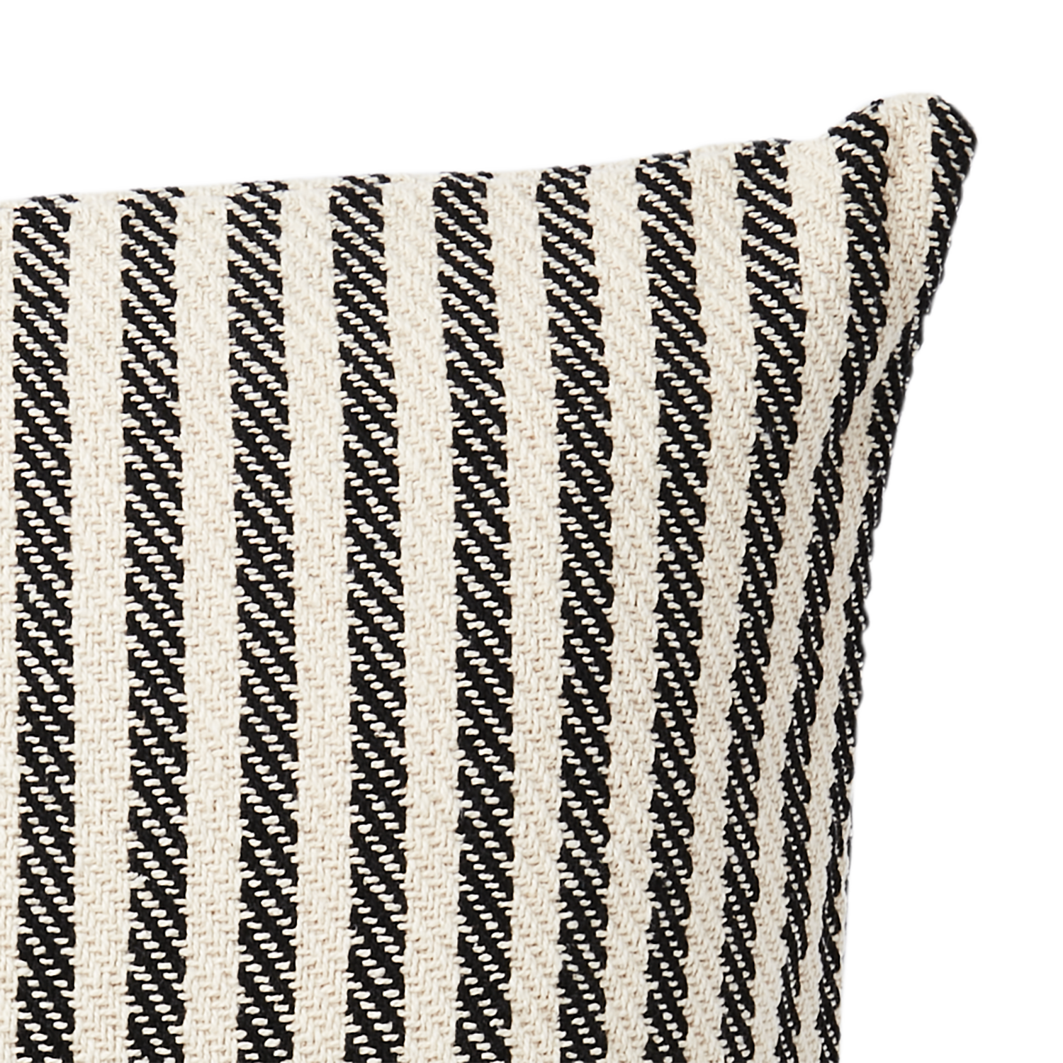 Kuddfodral ANNA 50x50 Svart/elfenben