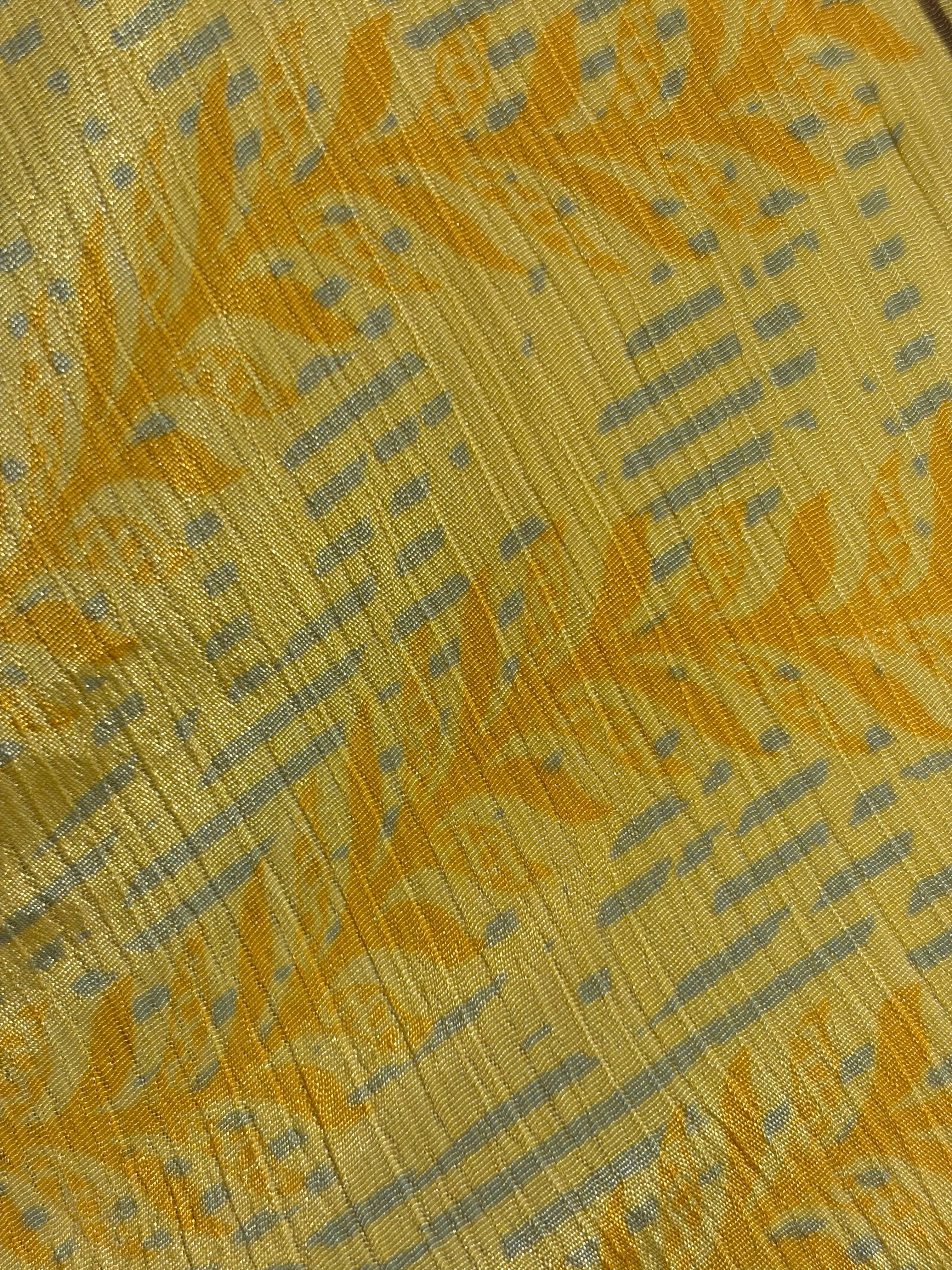 Kimono YELLOW SEAGRASS vintage