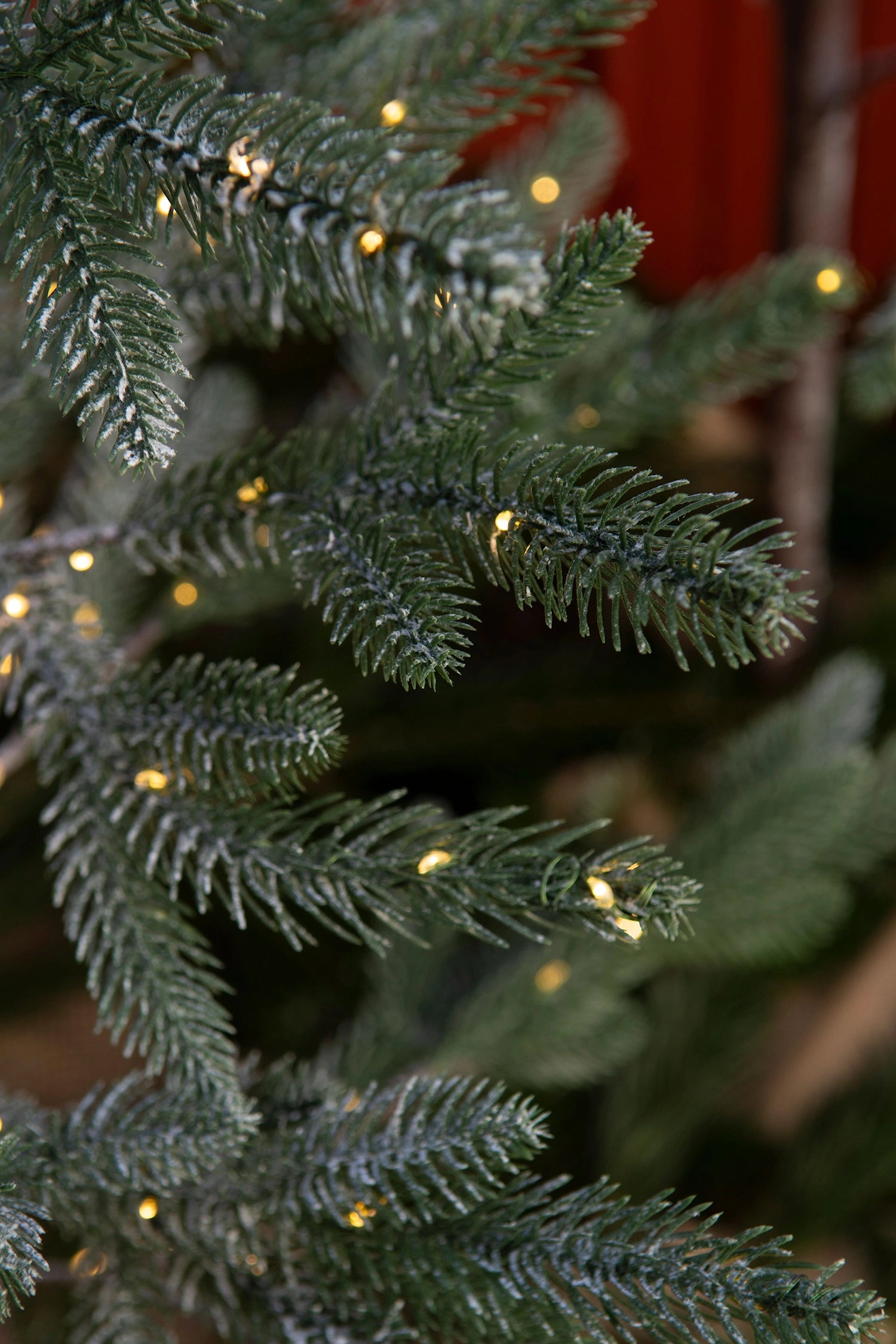 Julgran LED för utomhusbruk 120cm med fäste