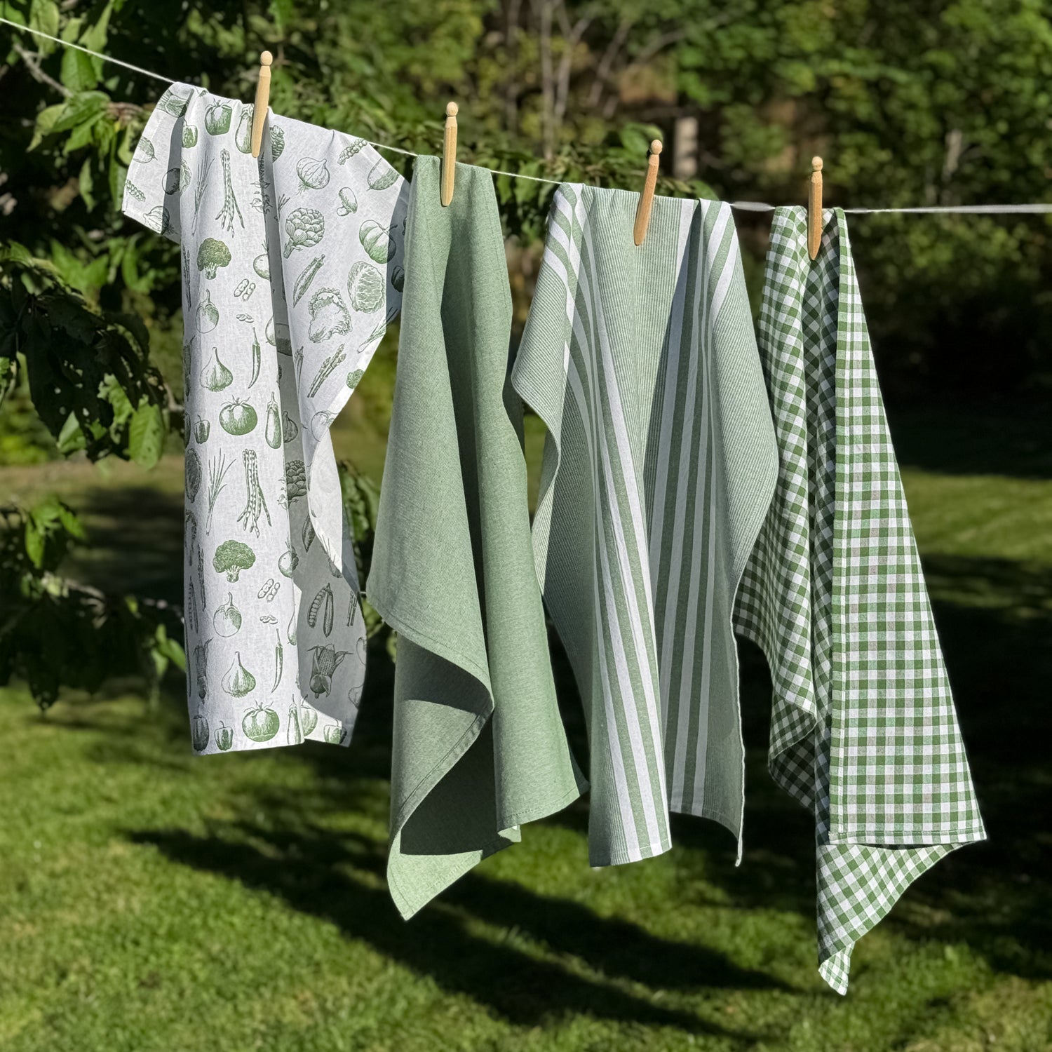 Kökshandduk LINNEA 4-pack