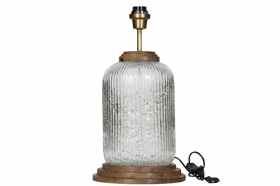Lampa HAVA med lampskärm linne Ø25x48cm