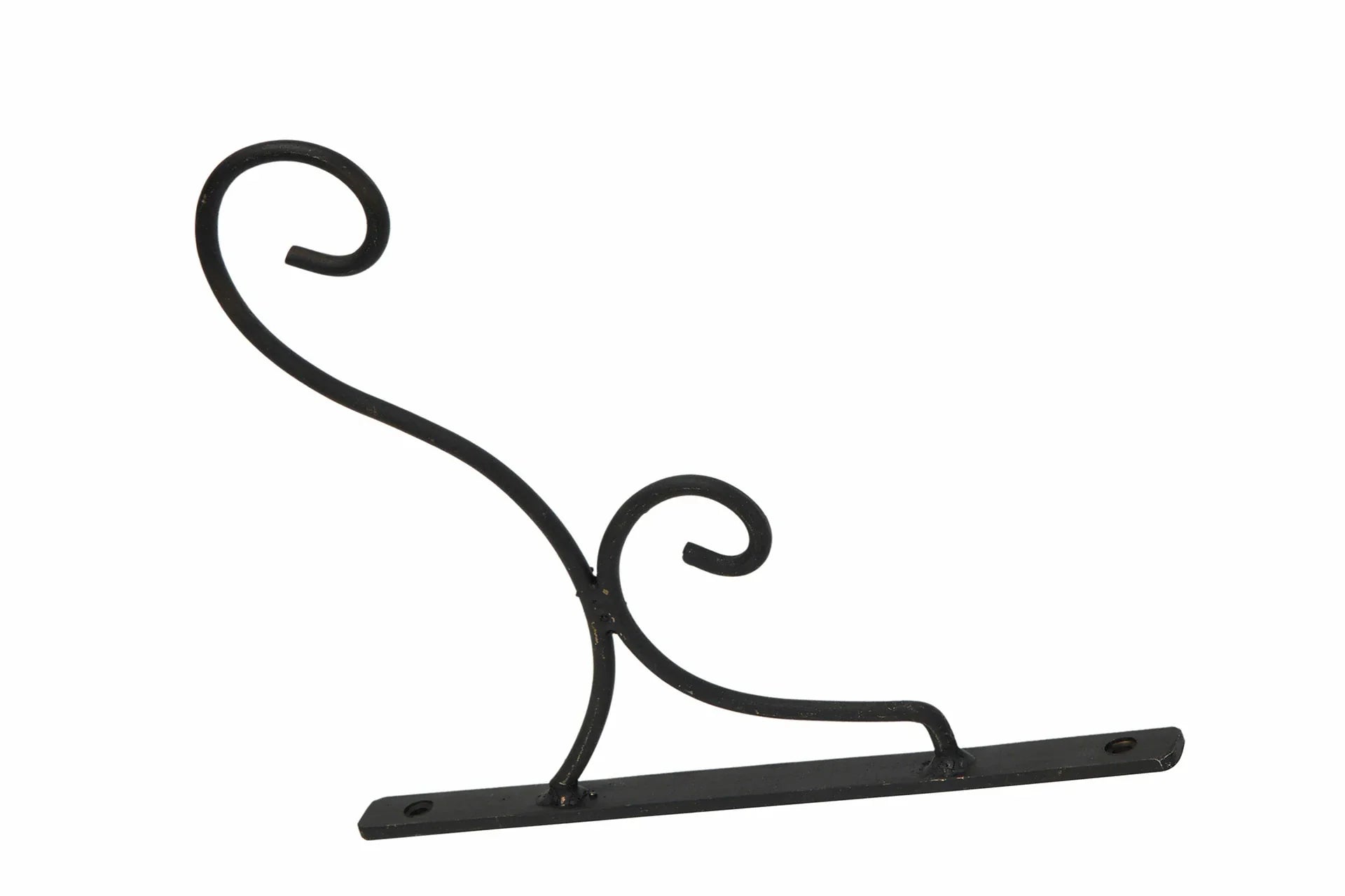 Krok LYKTA svart metall 26x2x27cm