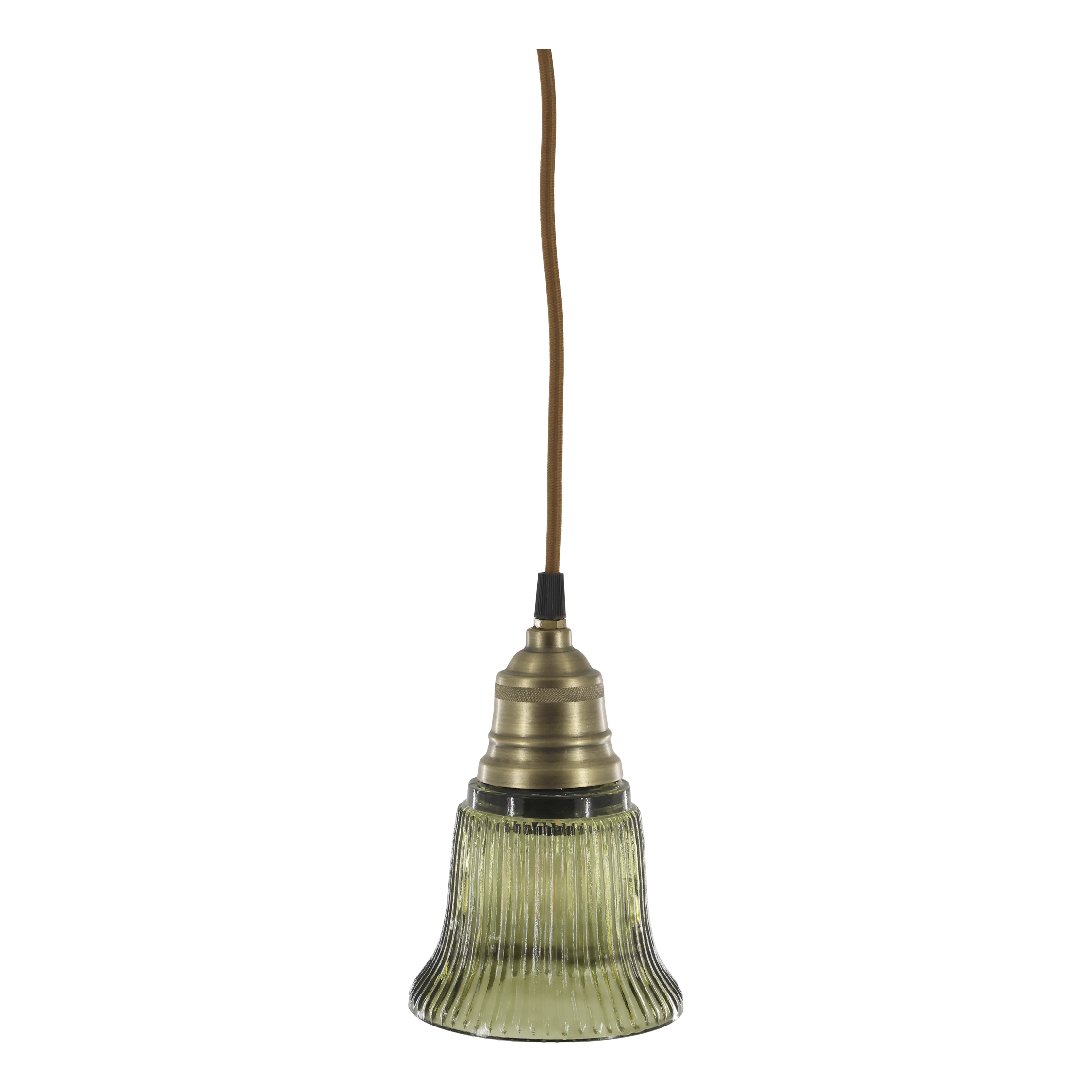 Fönsterlampa KLOCKA glas 17x12cm