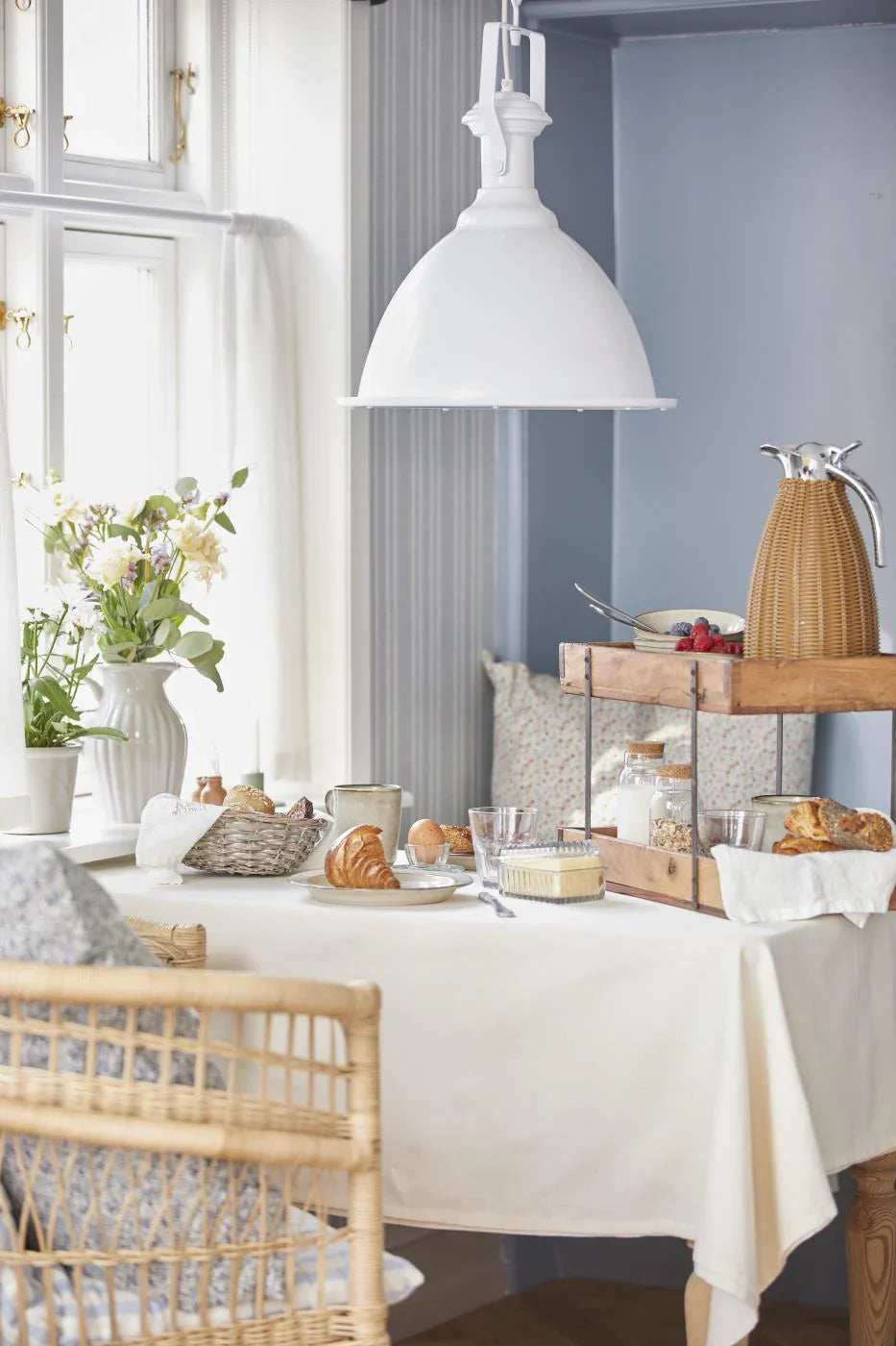 Termoskanna RATTAN brun