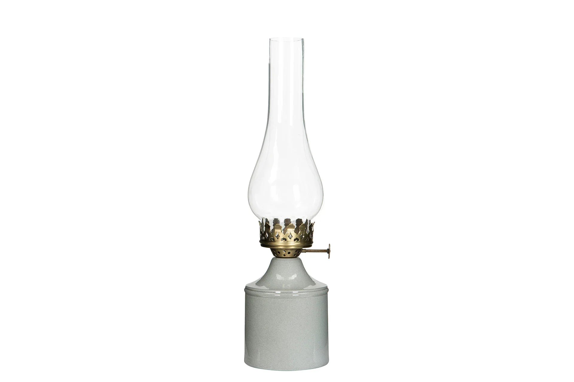 Lampa värmeljus IRIS emalj Stone