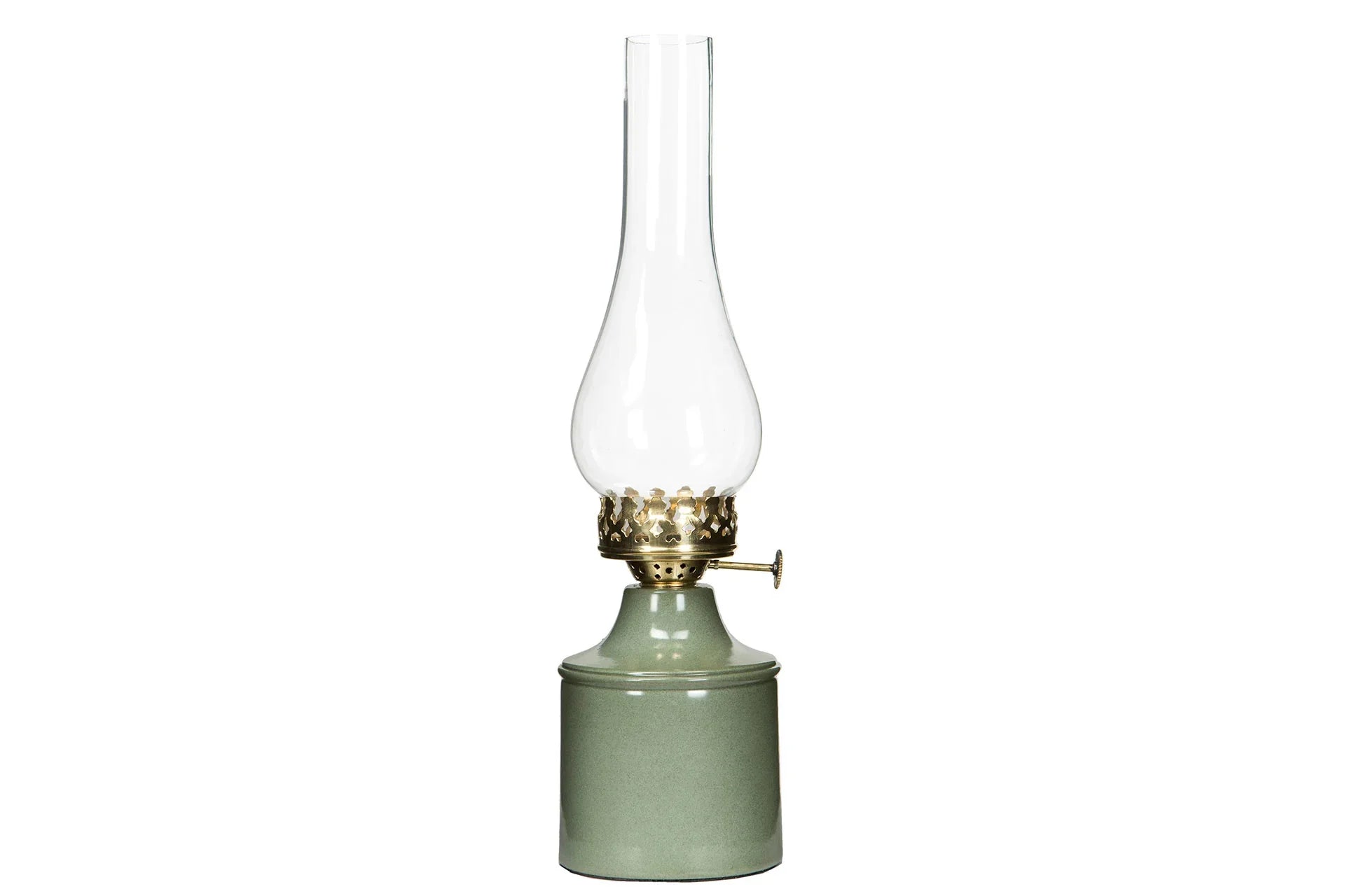 Lampa värmeljus IRIS emalj Grön