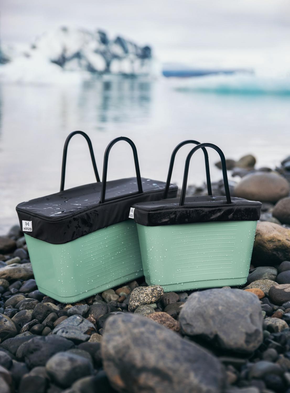 Väska HINZA green plastic