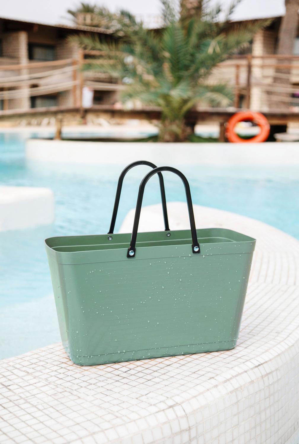 Väska HINZA green plastic