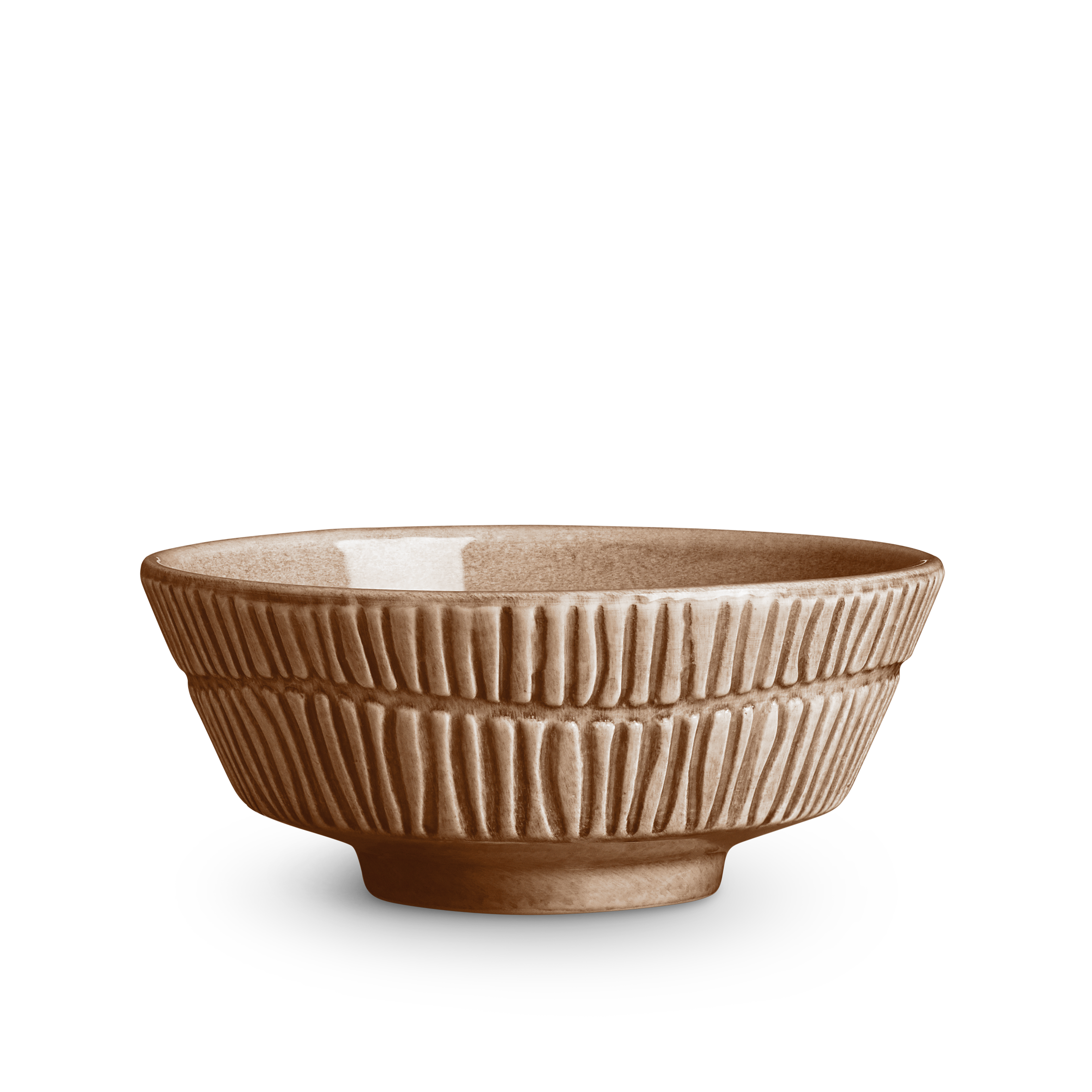Skål STRIPE 50cl cinnamon