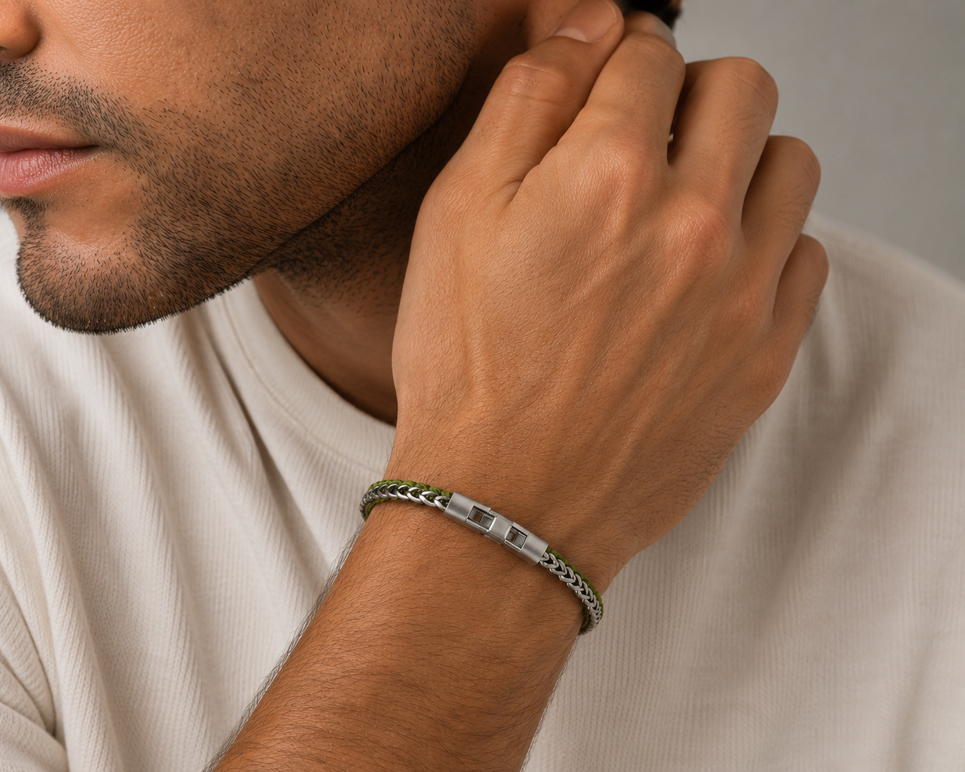 Armband MAN STEAL BRAID