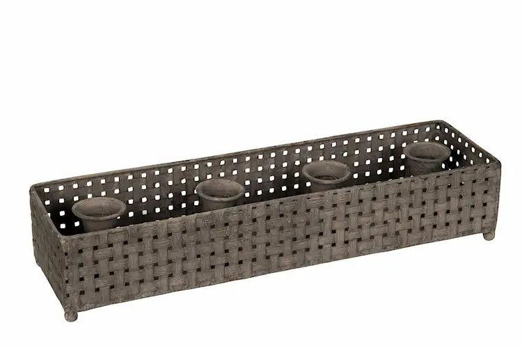 Ljusstake ADVENT FLÄTAD