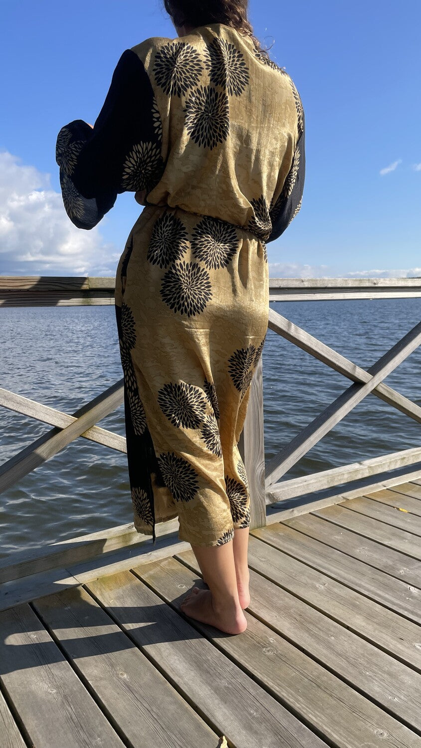 Kimono GOLDEN DAHLIA vintage