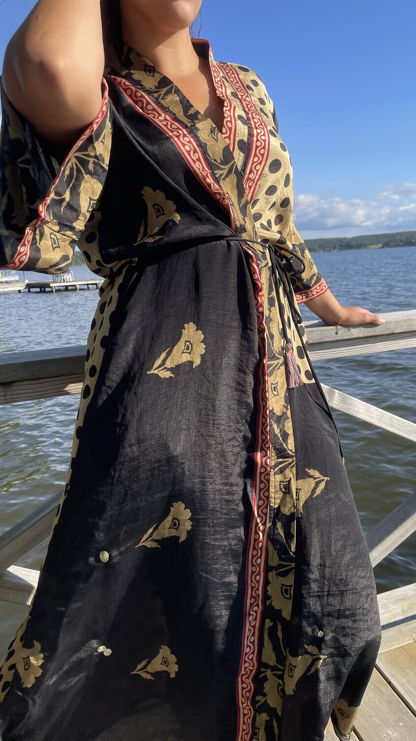 Kimono GOLDEN DOT vintage