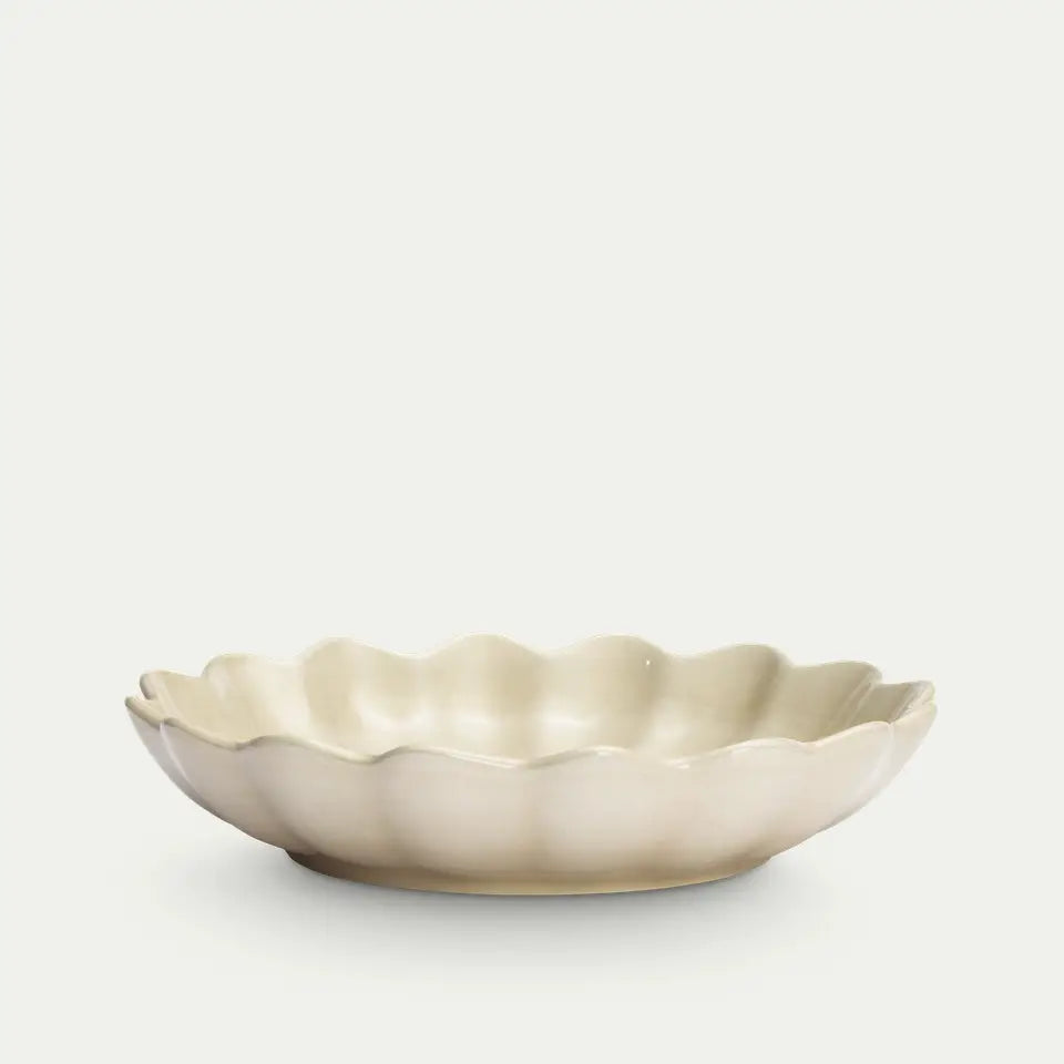 Skål OYSTER 24cm 90cl sand