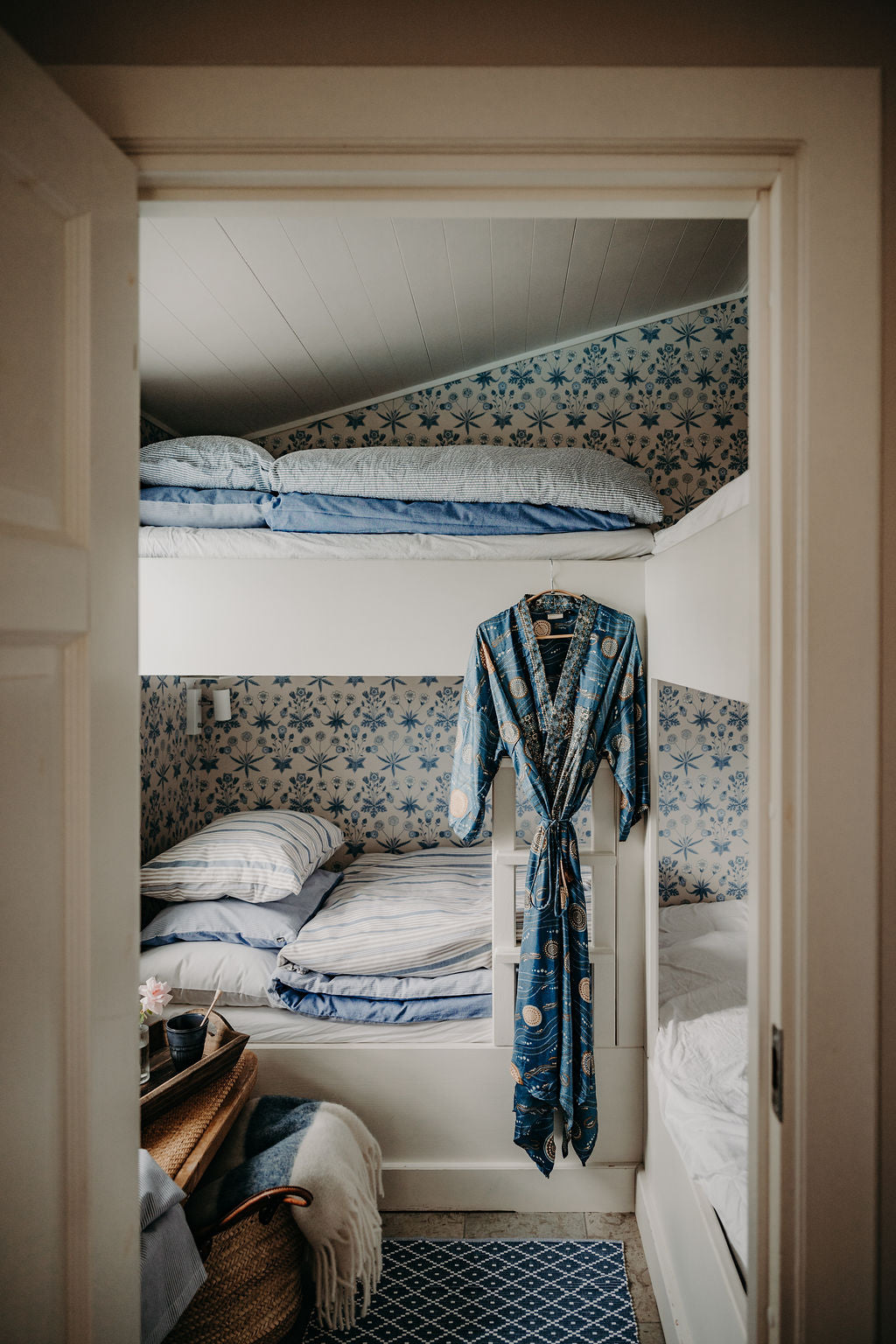 Kimono SPAIN lång blå