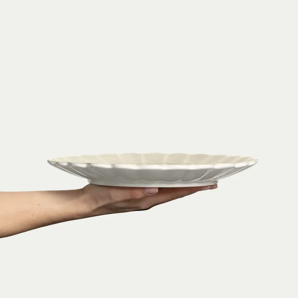 Tallrik OYSTER 28cm sand