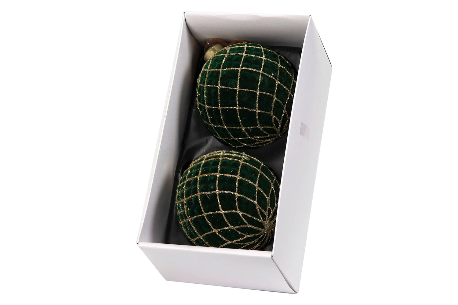 Hänge VELVET mörkgrön 2-pack