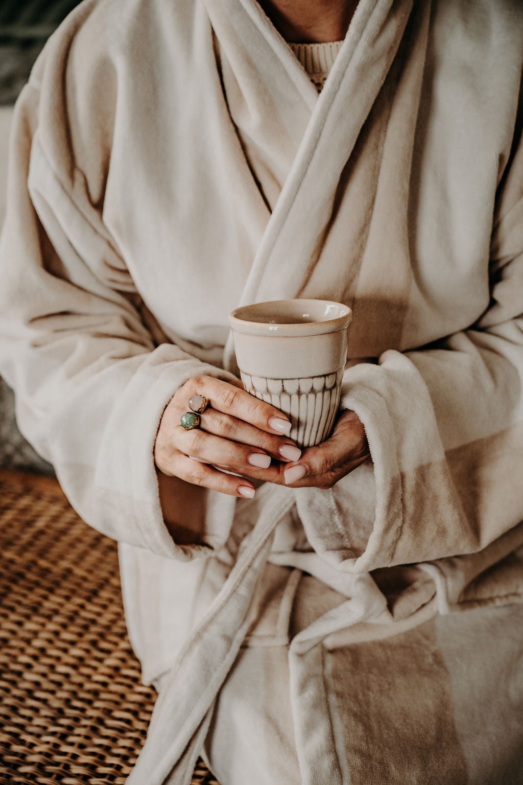 Morgonrockar och pyjamas
