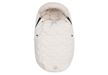 Åkpåse EMBOSSED vagn/babyskydd 0+ 3/5 punkts sand