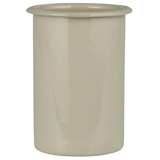 Tandborstmugg EMALJ sand