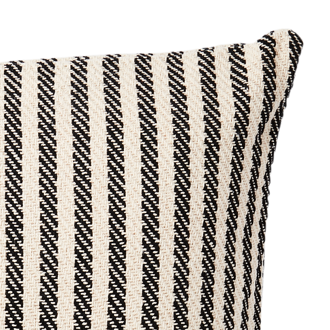 Kuddfodral ANNA 50x50 Svart/elfenben