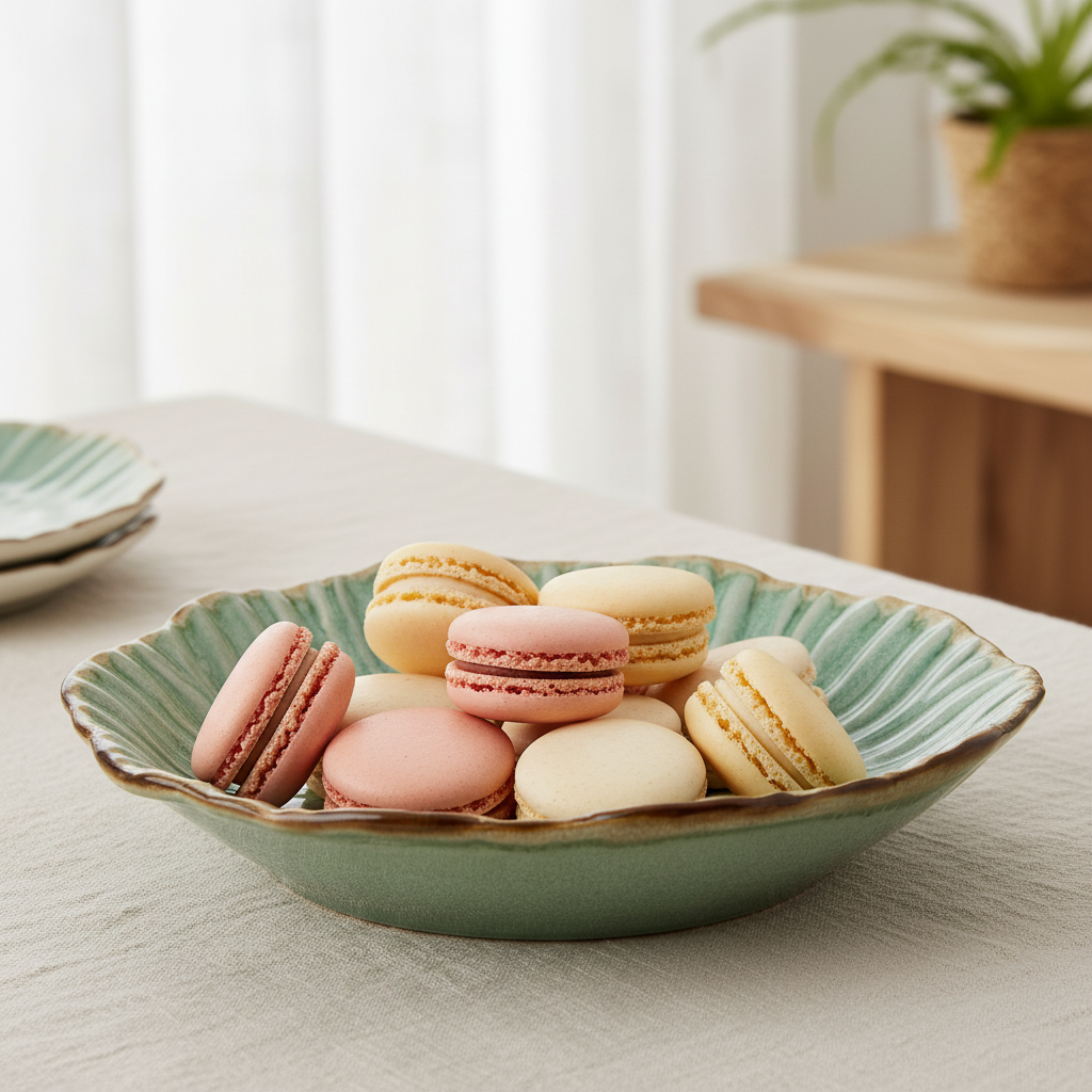 Uppläggningsfat HANNA grön