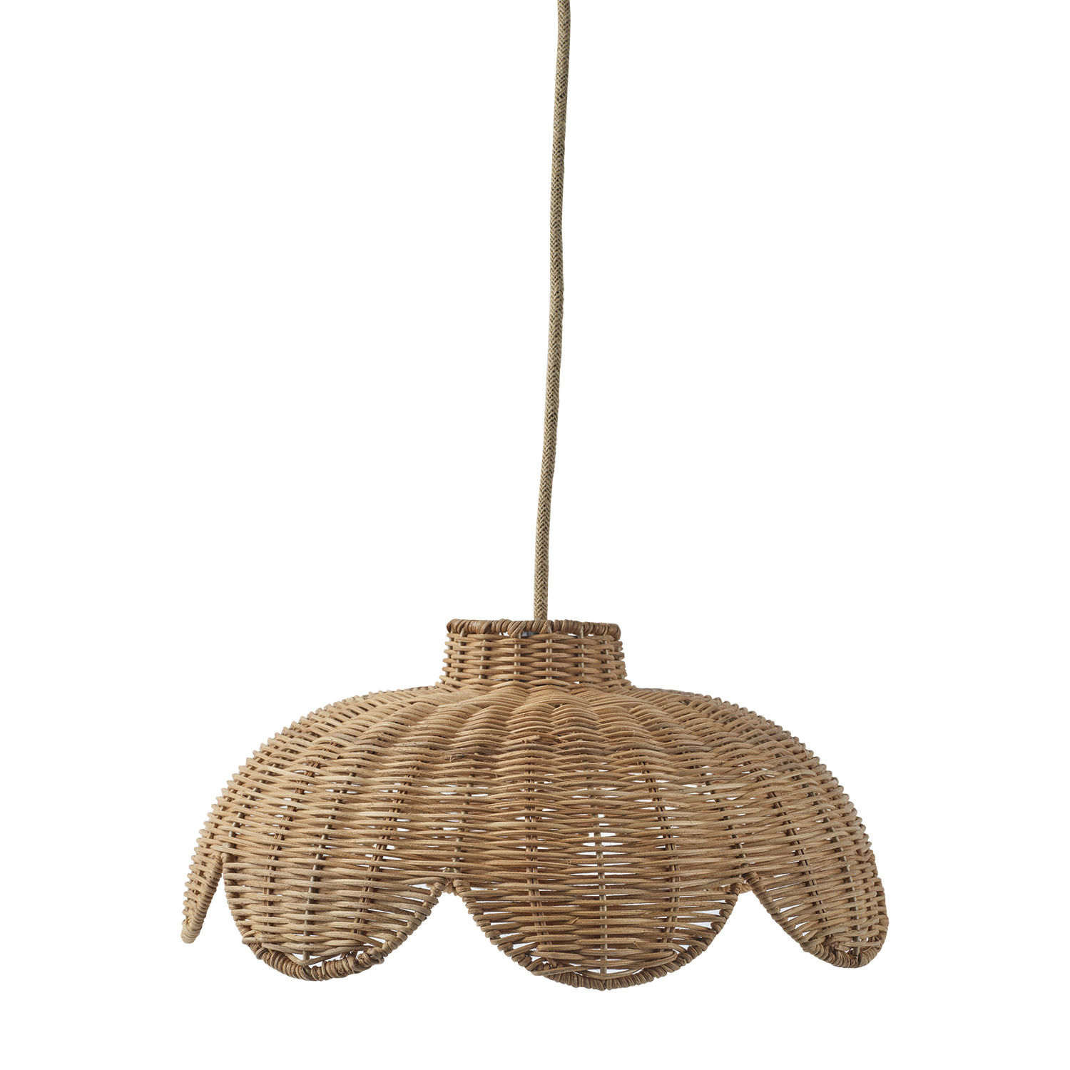 Lampa STINA rotting natur inkl. taksladd