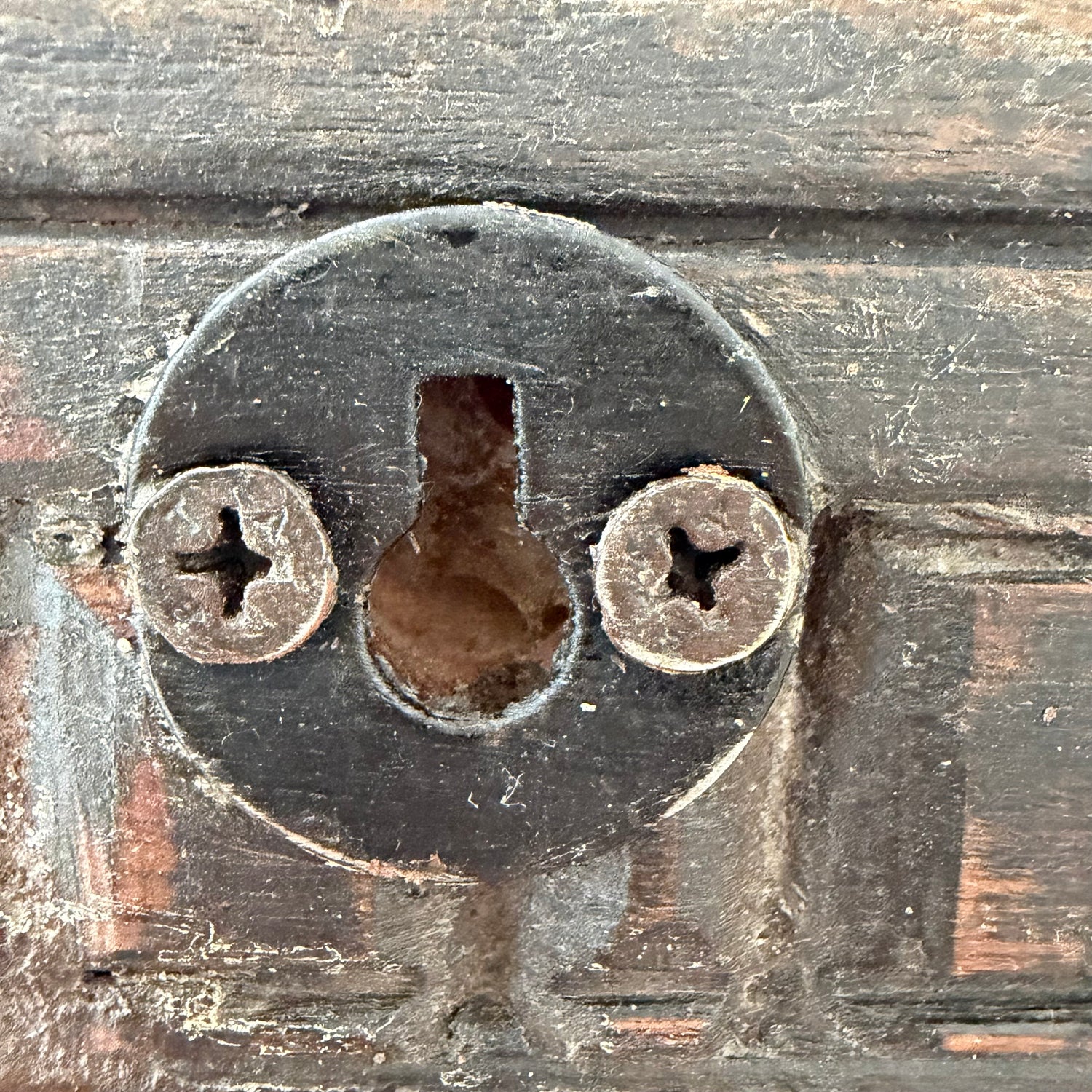 Krokbräda VINTAGE 31,5x7x3cm 3 krokar