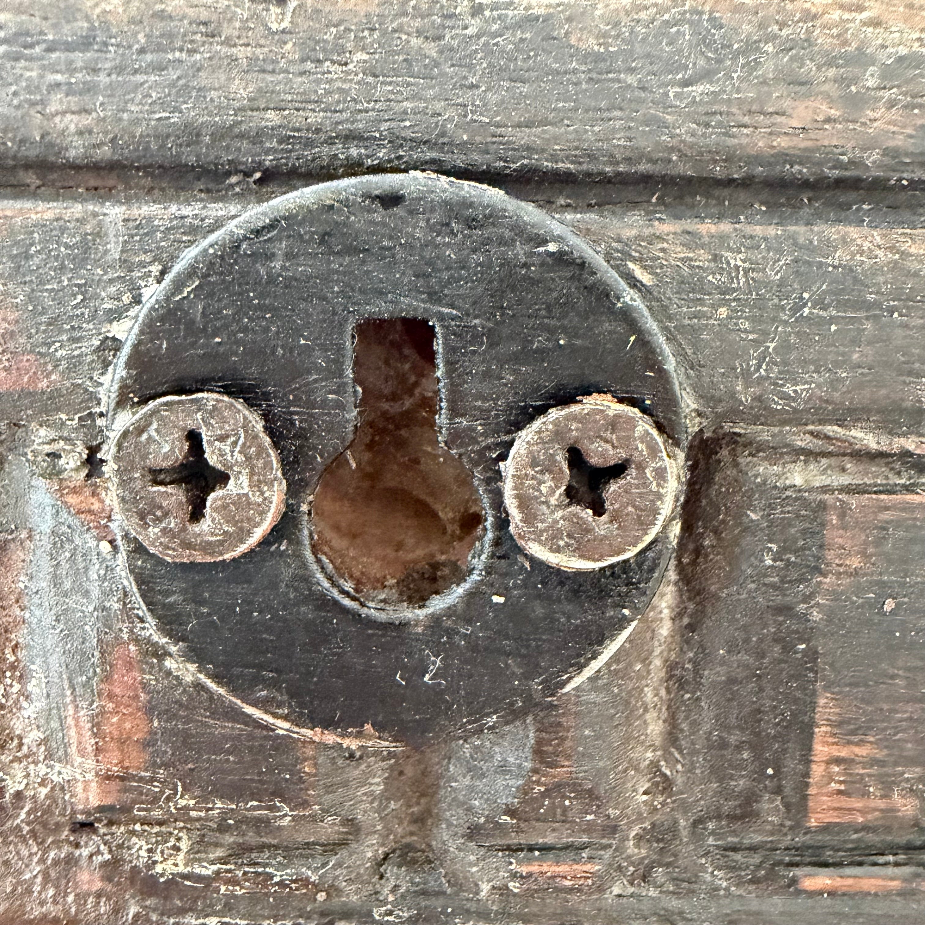 Krokbräda VINTAGE 31,5x7x3cm 3 krokar