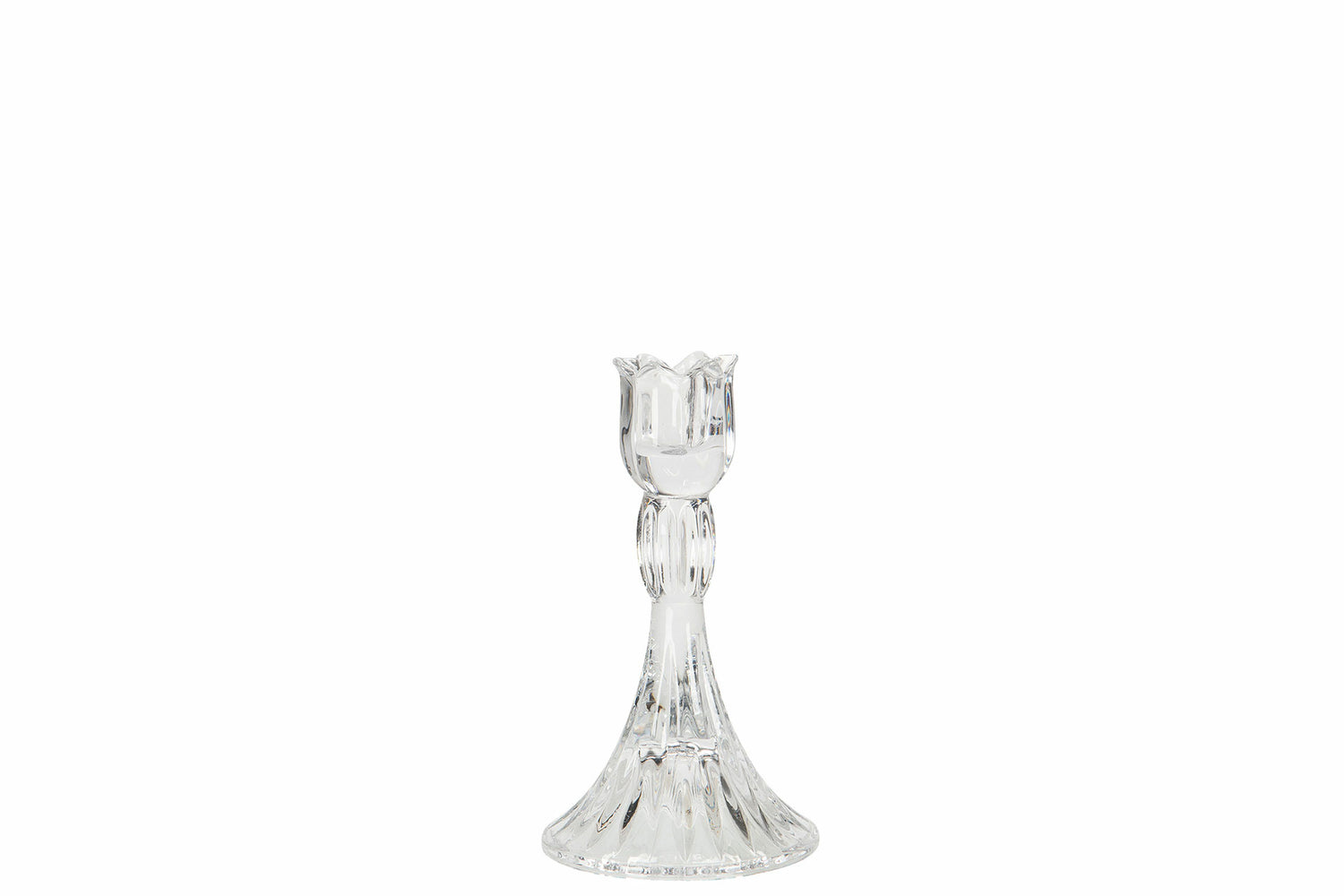 Ljusstake TULPAN glas