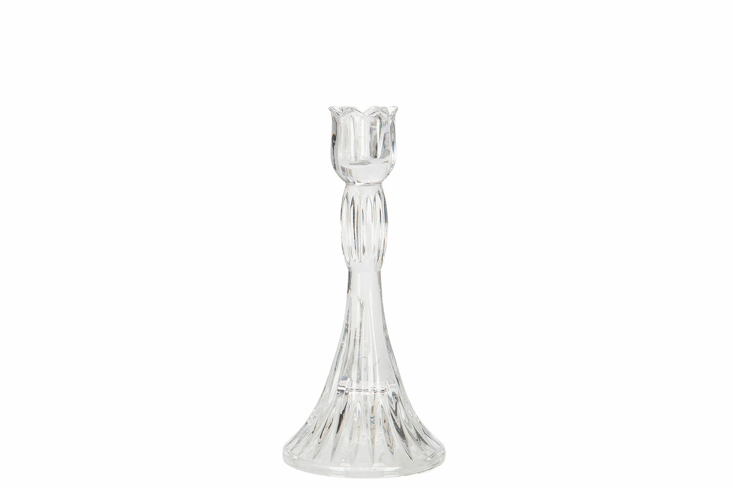 Ljusstake TULPAN glas