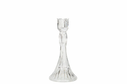 Ljusstake TULPAN glas