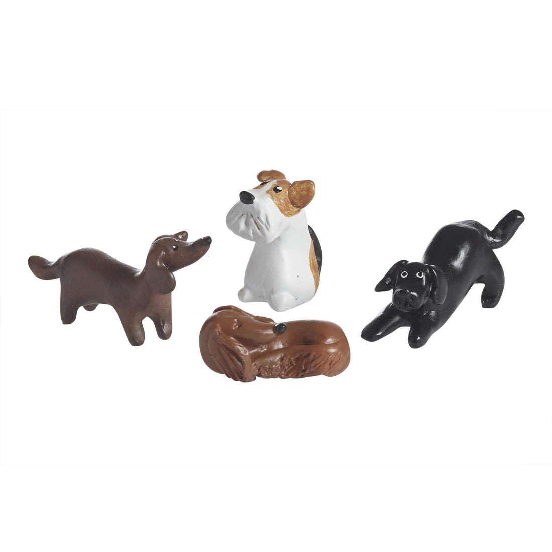 Figur HUNDAR 4-pack