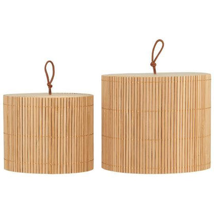 Burk BAMBU med lock