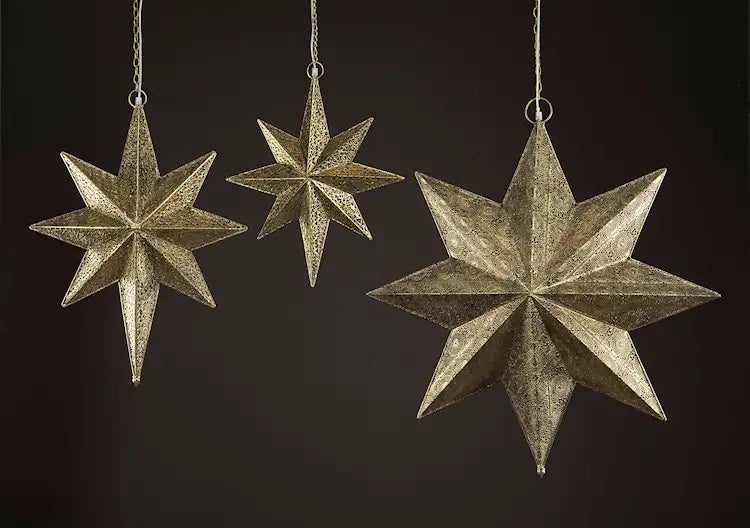 Adventstjärna MÄSSING