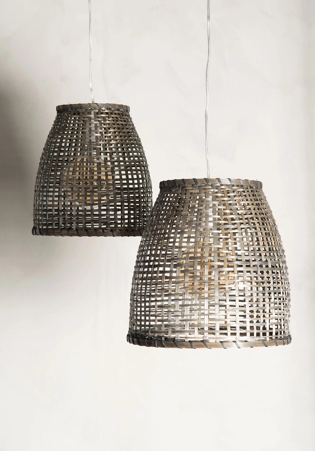 Lampa FLÄTAD med taksladd Ø34x33 cm