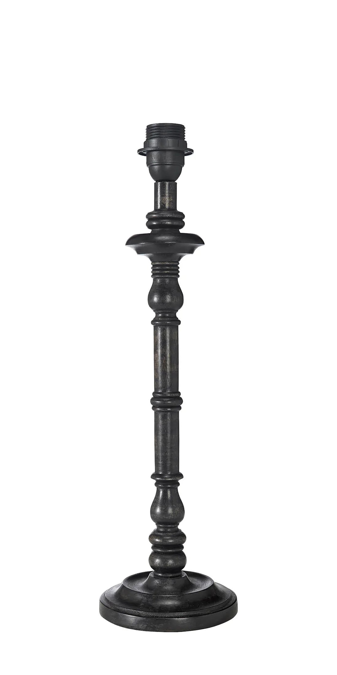 Bordslampa JOY 41cm trä svart/brun