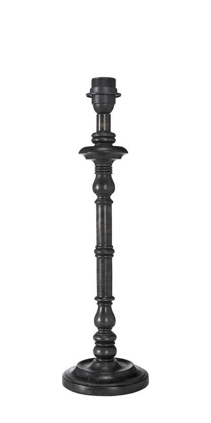 Bordslampa JOY 41cm trä svart/brun