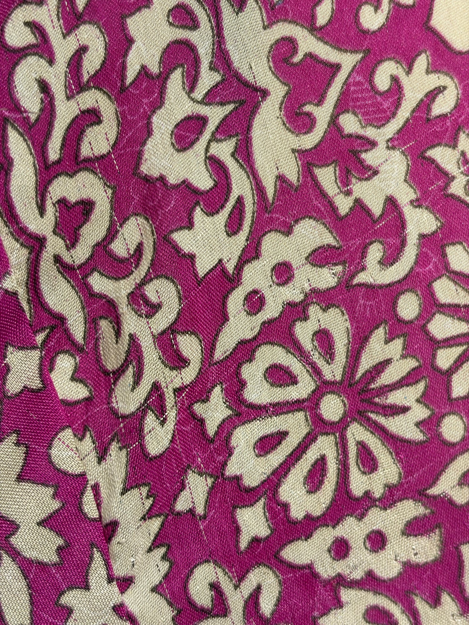 Kimono PURPLE MEADOW vintage
