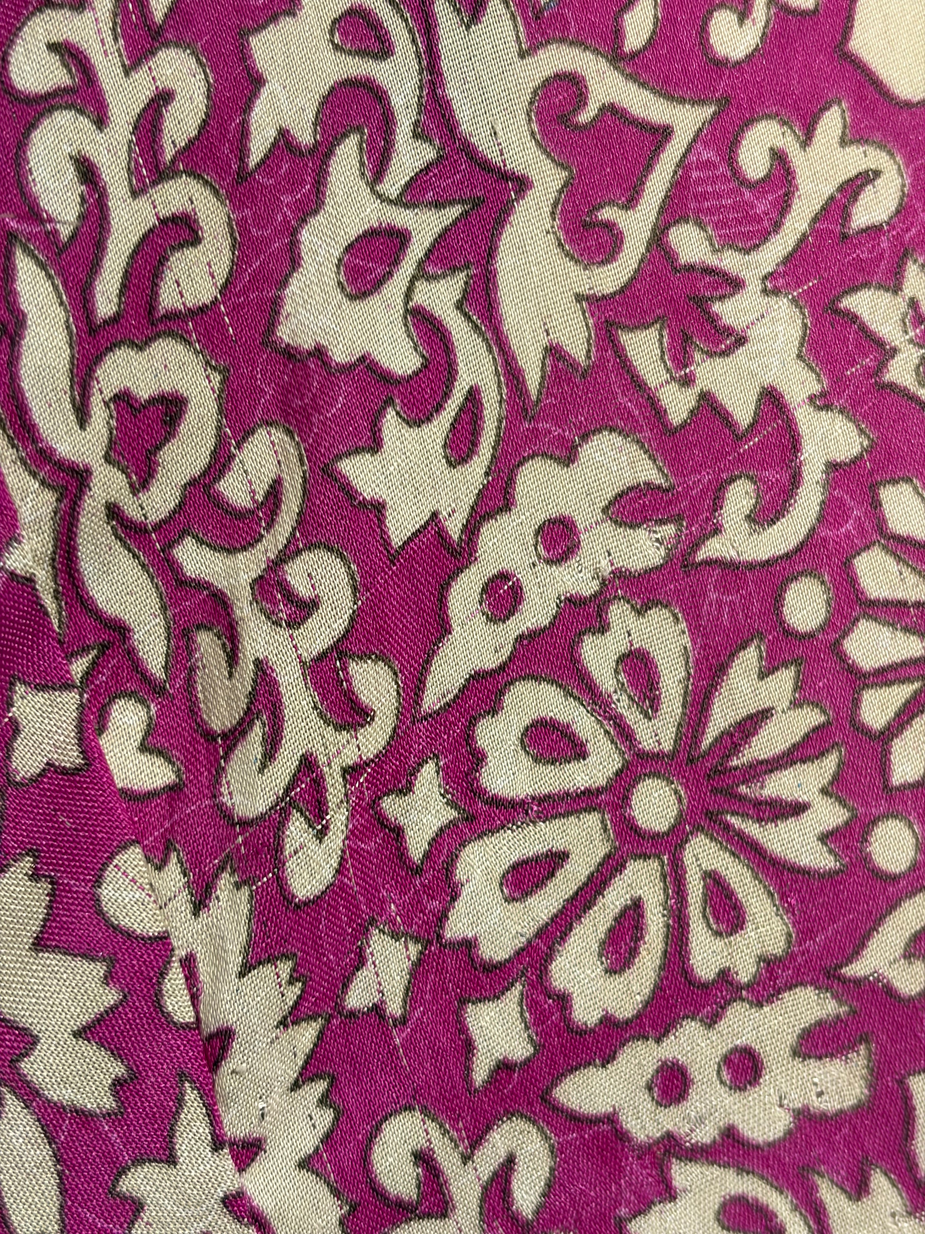 Kimono PURPLE MEADOW vintage