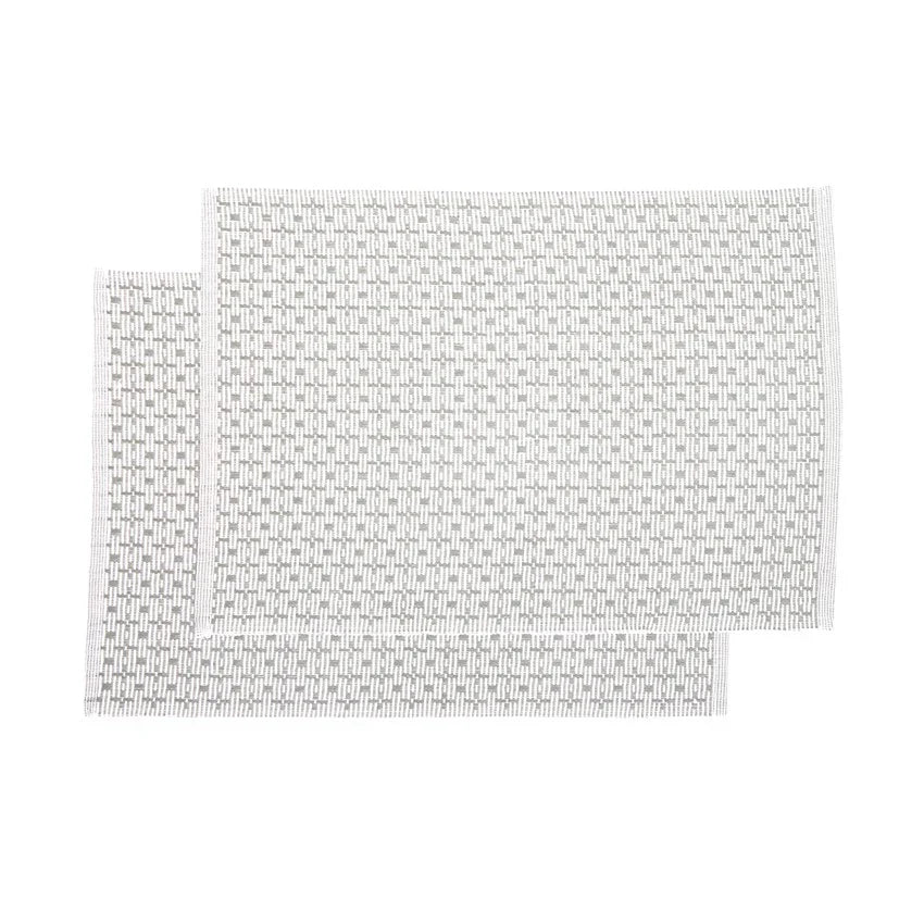Tablett STELLA 2-pack olivgrön/beige