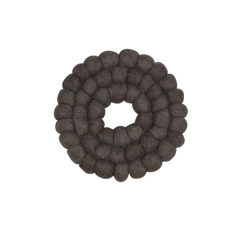 Grytunderlägg RULLE Ø19cm 100% ull