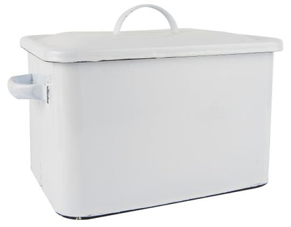 Brödbox EMALJ vit B:22 H:22 L:35