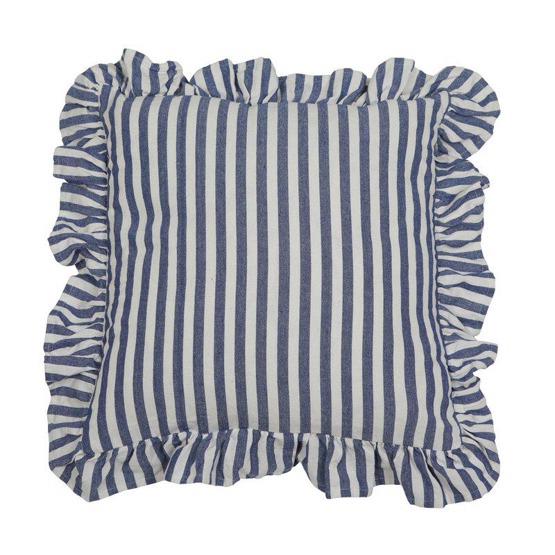 Kuddfodral SVEA VOLANG 45x45cm marin