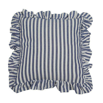Kuddfodral SVEA VOLANG 45x45cm marin