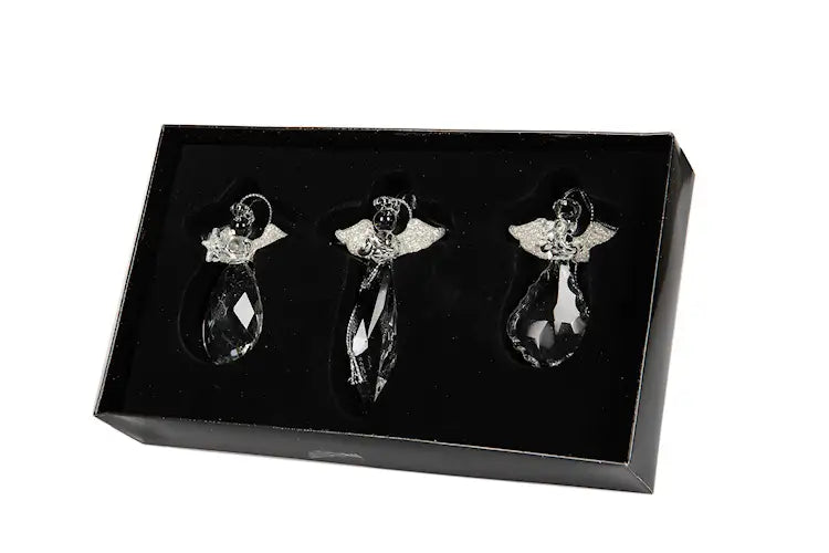 Hänge ÄNGEL kristall 3-pack