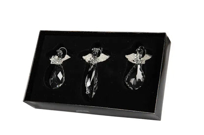 Hänge ÄNGEL kristall 3-pack