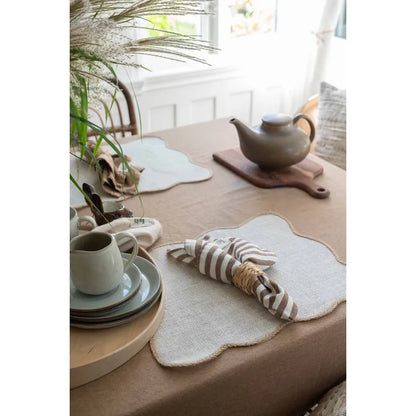 Tablett IDA 30x45cm 100% lin