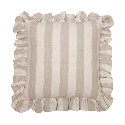Kuddfodral AMALIA VOLANG linne 45x45 cm