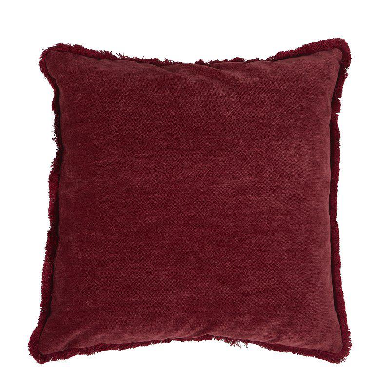 Kuddfodral NATALIE 45x45cm röd